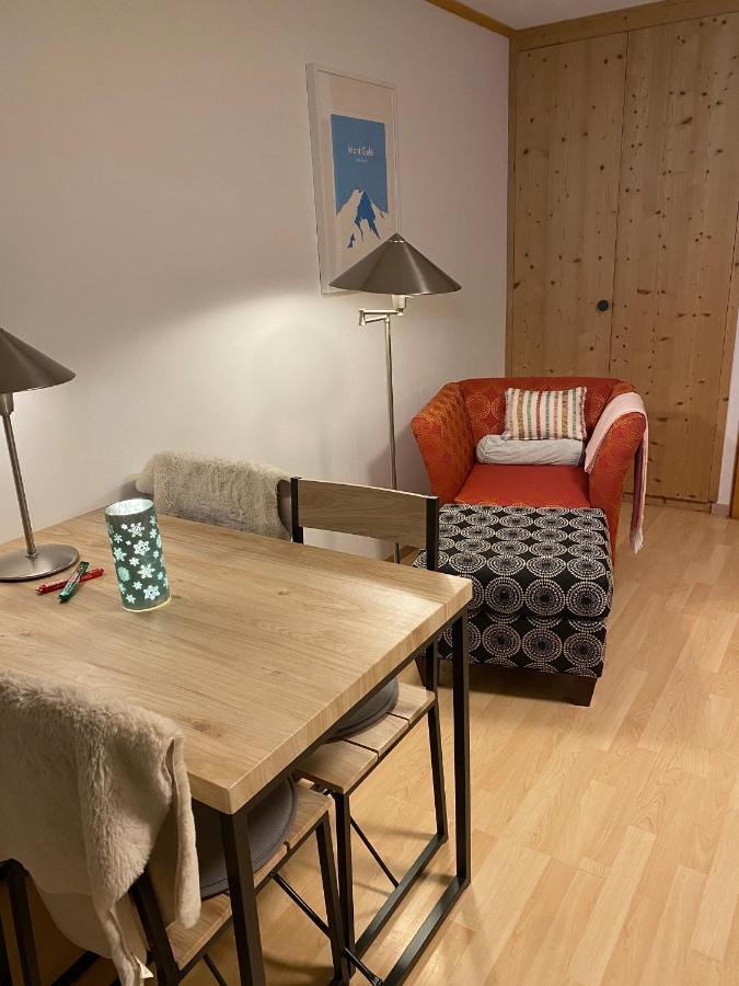 Cosy Studio In The Mountains Leilighet Le Châble Eksteriør bilde